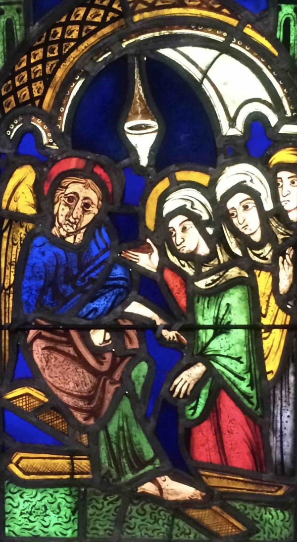 Lancet Window (detail), St. Louis Art Museum